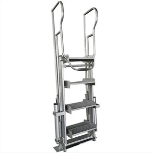 Klapptreppe für sicheren Zugang für Kesselwagen