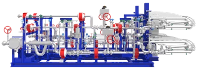 LNG Bottom Loading Metering Skid